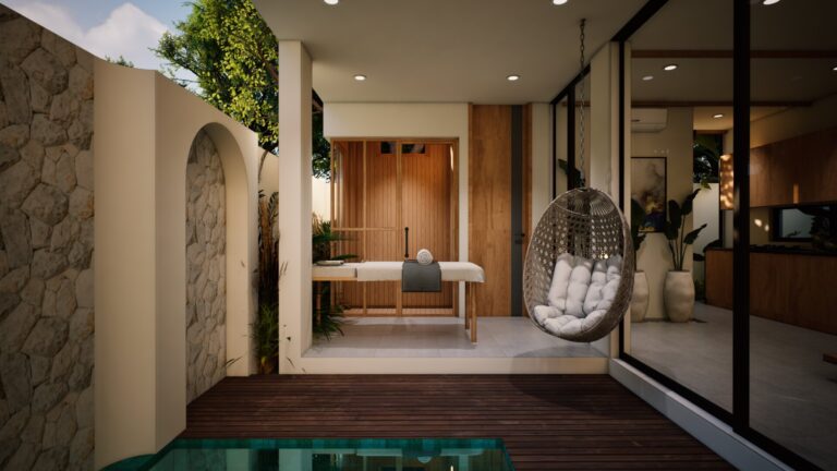 3. Massage & Sauna Room